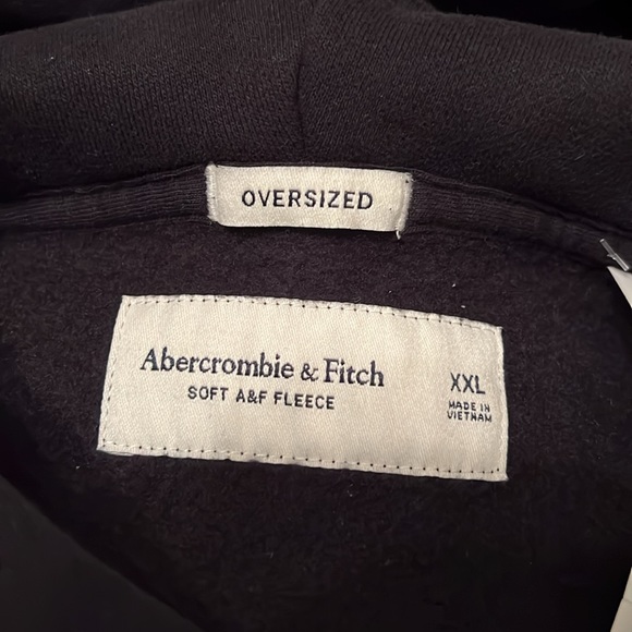 New mens XXL Abercrombie and Fitch oversized hoodie. - Picture 3 of 3
